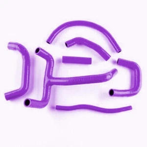 For KTM LC4 620 625 640 660 Silicone Radiator Coolant 3-ply Hoses Kit Purple - Picture 1 of 3