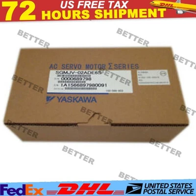 1PC NEW Yaskawa servo motor SGMJV-02ADE6E - Image 1 of 4