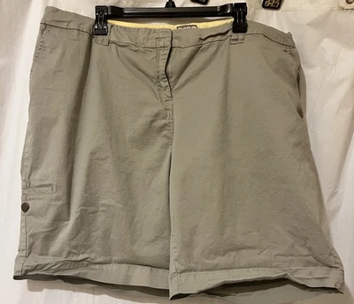 Avenue Signature Chino Shorts Stonewashed For Softness Size 20 - Image 1 of 4