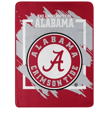 Manta súper de felpa Alabama Crimson Tide NCAA Northwest 46"x60" Foto 1 de 2