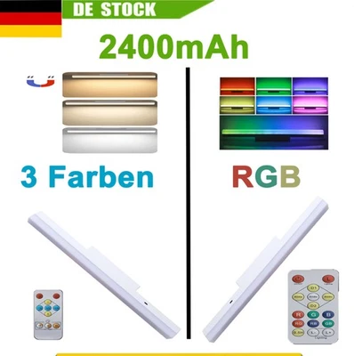 Wireless Picture Lighting Battery Wall Light Indoor LED Wall Lamp with Remote. - Image 1 of 4