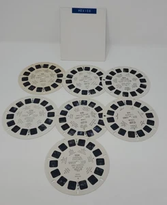 View-Master Mexico City, Cuernavaca Oaxaca Laredo Paricutin Acapulco Charros - Picture 1 of 4