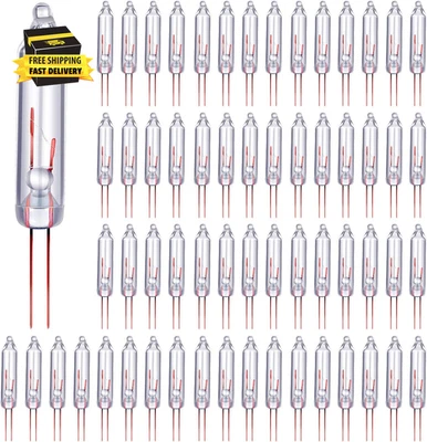 100 Pcs Mini Christmas 2.5 Volt Replacement Light Bulbs for Christmas Trees Deco - Image 1 of 4