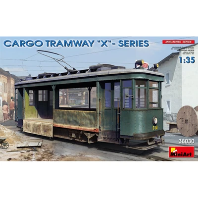 CARGO TRAMWAY X SERIES KIT 1:35 Miniart Kit Auto Modellino Nuovo - Immagine 1 di 4