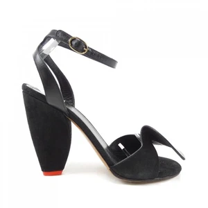 Celine Sandalen Damen Größe 38 schwarz Leder - Bild 1 von 6