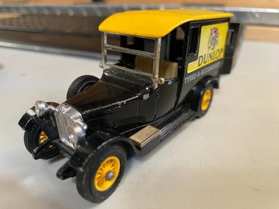 Models of Yesteryear Matchbox Lesney Car Y-5 1927 Talbot Van, Dunlop Logo - Image 1 of 4