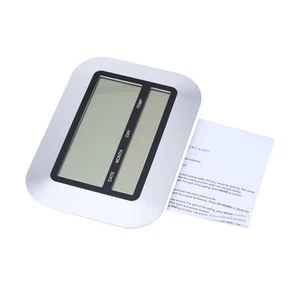 Multifunctional Alarm Clock Indoor Thermometer with Calendar for Bedroom Living - Picture 1 of 11