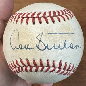Don Sutton Signed Rawlings Baseball NL William D. White Los Angeles Dodgers JSA - Picture 1 of 6