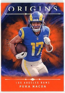 2024 Panini Origins Puka Nacua Orange Parallel /125 Los Angeles Rams #31 - Picture 1 of 2