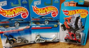 Hot Wheels 3er Set Big Chill Snowmobile Tee'd Off 2 Golfkart - Baby Boomer Neu - Bild 1 von 19