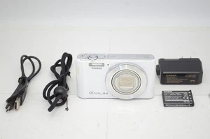 [Mint] CASIO EXILIM EX-ZS190 16.1MP Compact Digital Camera White #251008ad - Picture 1 of 10
