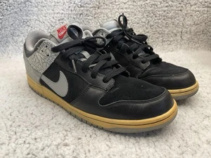 Nike Dunk Low Jordan Pack CL Black Gray Cement Elephant 304714-905 Size 11 Mens - Picture 1 of 12