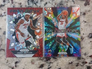 2023-24 Panini Prizm Fast Break Disco Jimmy Butler Caleidoscopico + Prizm Break - Foto 1 di 2