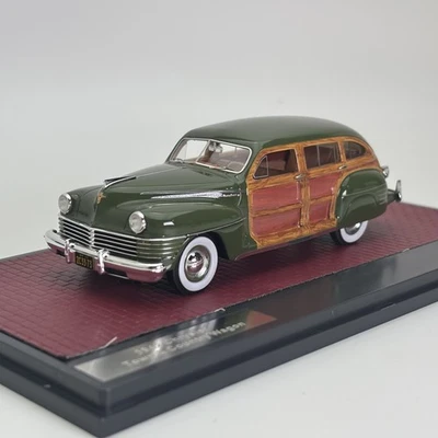 Chrysler Town&Country Wagon 1942 modelo de coche de resina verde Matrix 1/43 Foto 1 de 4