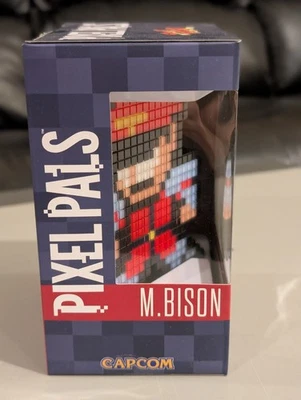 M. Bison Pixel Pals – Street Fighter Series – Collectible Light-Up Figure - Image 1 of 4