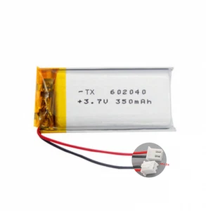 3.7V 450mAh 602040 Lipo Polymer Rechargeable Battery for cell phone MP3 DVD GPS - Picture 1 of 9