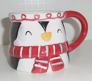 Sur La Table Pinguin Urlaub Kakao Becher 3 Zoll hoch erhöhtes Design - Bild 1 von 6