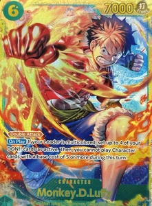 Monkey.D.Luffy SEC OP13-118 pezzo unico che porta la sua volontà TCG - Foto 1 di 2