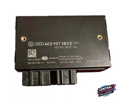 Conjunto de módulo de remolque para remolque Audi Q7 2007-2015 OEM 4E0907383E ✅ Foto 1 de 4