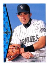 1995 SP Baseball # 47 Jason Bates - Colorado Rockies	