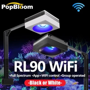 PopBloom RL90 WiFi Reef Lámpara LED Acuario Agua de Mar Led para Acuario Lámpara LED - Imagen 1 de 13