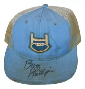 Bum Phillips Autographed Vintage Mid 1970's Houston Oilers Snapback Cap Rare JSA - Picture 1 of 3