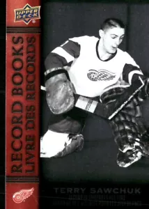 2022-23 Upper Deck Tim Hortons Legends - Record Books #RB-4 Terry Sawchuk - Picture 1 of 2