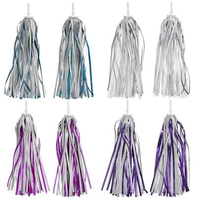 Electra Lenker Fransen Streamer Reflektierend Glitzer Cruiser Bike Deko Griffe - Bild 1 von 4