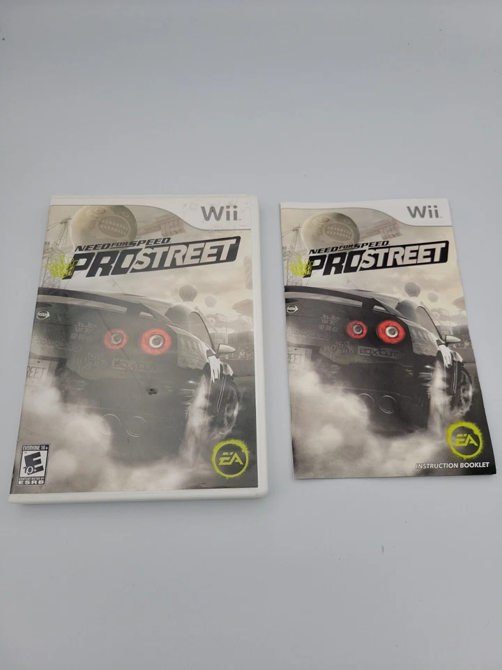Need for Speed: ProStreet (Nintendo Wii, 2007) Game Complete W/ Manual, Tested - Image 1 of 1