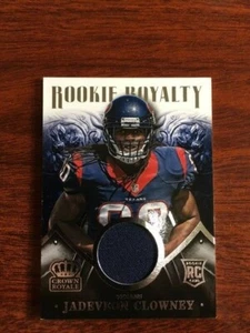 2014 Panini Crown Royal Rookie Royalty Jersey Patch Jadeveon Clowney /499 Rookie - Picture 1 of 2
