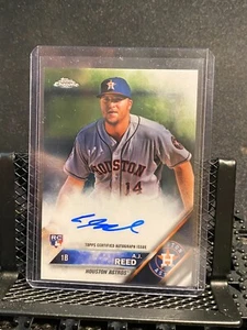 A.J. Reed 2016 Topps Chrome * Rookie Auto * - Astros - Picture 1 of 2