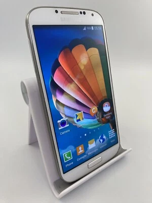 Samsung Galaxy S4 White 3 Network 16GB 5" 13MP Android Smartphone Cracked - Image 1 of 4