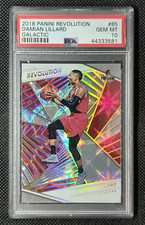 Damian Lillard 2018-19 Panini Revolution Galactic SSP PSA 10