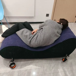 Toughage aufblasbares Sofa Liebesposition Erwachsenenmöbel Manschetten Kissen für Paare - Bild 1 von 24