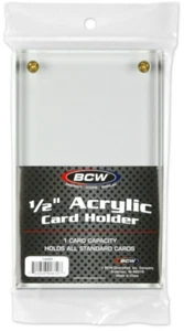 BCW 1/2" Acryl Kartenhalter Display Platte Trading Sport Gaming Kartenständer LTD - Bild 1 von 5
