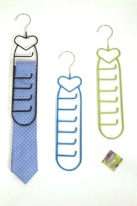 PORTACRAVATTE PER ARMADIO GRUCCIA 6 CRAVATTE APPENDI CRAVATTE REGALO - Foto 1 di 1