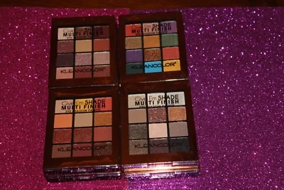 Kleancolor Give Em Shade Multi Finish Eye Shadow Palette  PICK YOUR COLOR + GIFT - Image 1 of 3