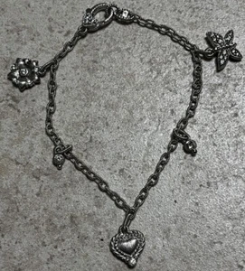 Judith Ripka Blume, Schmetterling Herz Charm Sterlingsilber 0,925 wunderschön! - Bild 1 von 11