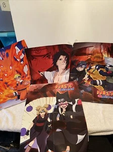 Lot Of 4-Shonen Jump Naruto Shippuden Poster 16x22 Viz Media - Picture 1 of 23