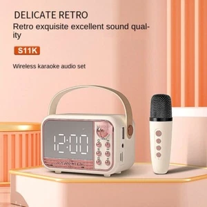 Bluetooth Lautsprecher Multifunktionsmikrofon Smart Wireless Lautsprecher Ghettoblaster - Bild 1 von 11