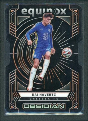 2021-22 KAI HAVERTZ 10/30 PANINI OBSIDIAN PREMIER LEAGUE DIE-CUT EQUINOX - Image 1 of 2