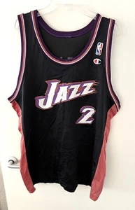 VINTAGE Utah Jazz #2 Deshawn Stevenson NBA Champion Jersey Size XL - Picture 1 of 6