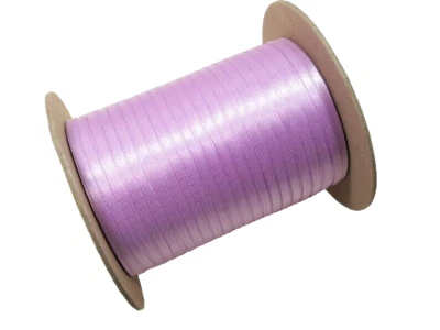 Orchid Purple Satin Ribbon 1/8" wide x 20 yards Double Face Weddings Schiff B47 - Image 1 of 4