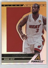 2013-14 Panini Pinnacle Clear Vision 2nd Quarter /36 Dwyane Wade #10 HOF