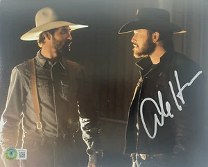 FOTO COLE HAUSER FIRMADA YELLOWSTONE 8x10 RASGADO RUEDA BECKETT BAJO AUTENTICIDAD #8 - Imagen 1 de 1