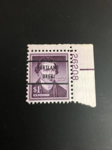 1052 $1.00 Henry. Precancel PL# Single Superb MNH - Picture 1 of 2