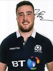 Zander Fagerson, Glasgow Warriors & Scotland rugby, signed 8x6 inch photo. COA.