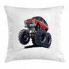 Truck Throw Pillow Cases Cushion Covers by Ambesonne Home Decor 8 Sizes