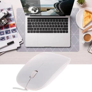 WIRED USB OPTICAL MOUSE For PC LAPTOP COMPUTER SCROLL WHEEL RED LED BEST A1I3 - Picture 1 of 13