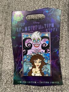 Disney Pin Our Transformation Story Ursula Little Mermaid New 2022 LE Pin